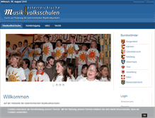 Tablet Screenshot of musikvolksschule.at